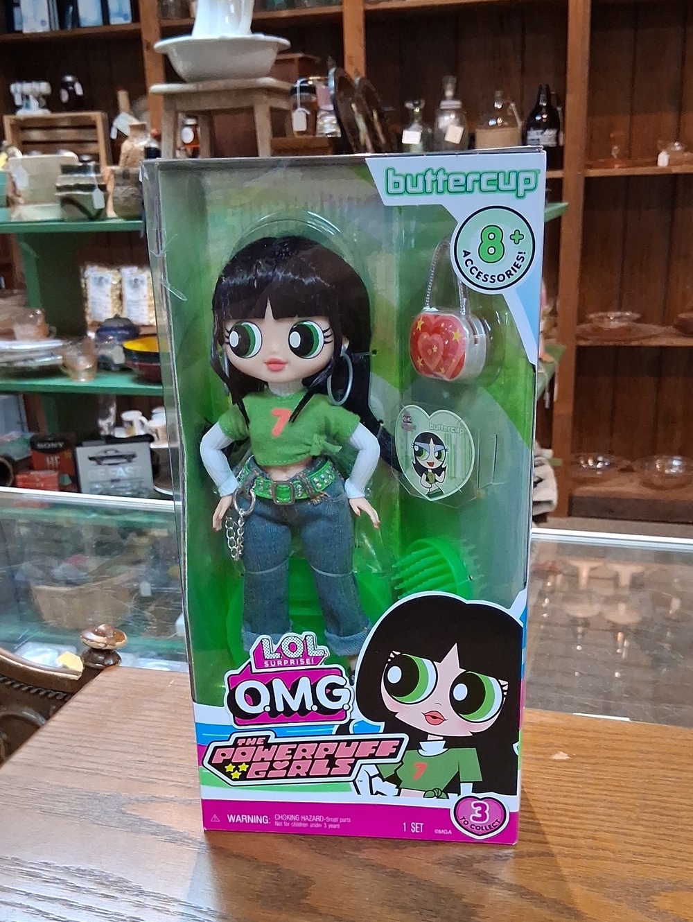Buttercup LOL Surprise OMG Doll - The Powerpuff Girls